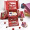 Handmade Jewelry Organizer Foldable Cloth Bag Travel Kit with Transparent Pockets for Earrings Bracelet Traveling Essentials Vanity Housewarming Gift